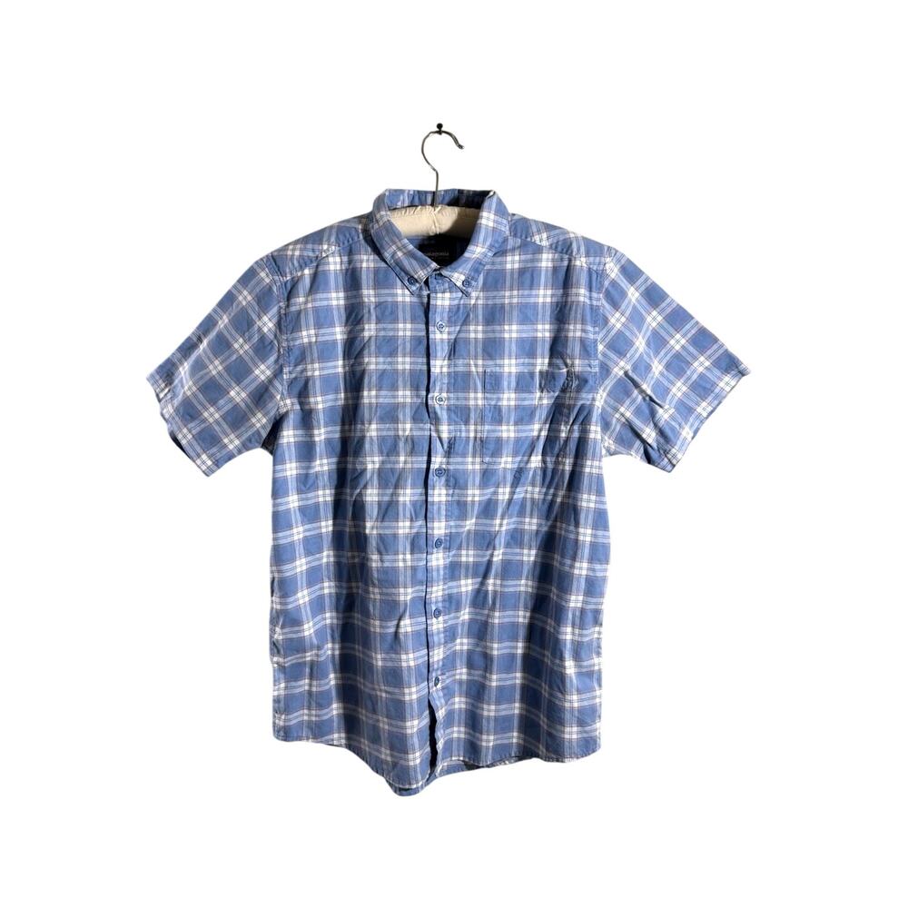 Patagonia Men’s Medium Organic Cotton Plaid Short Sleeve Button-Down Shirt